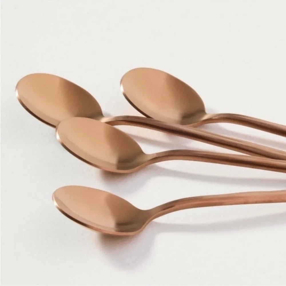 Hearth & Hand Magnolia Set of 4 Stainless Steel Tasting Spoons